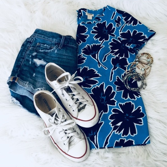 J. Crew wildflower draped tee - Picture 2 of 8